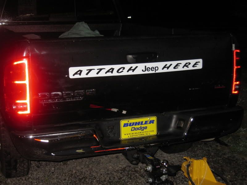 Strapping the Jeep to the Trailer??? Page 2 Cummins Diesel Forum